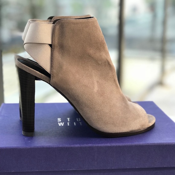 Stuart Weitzman Tan Suede Platforms - NWB - Picture 4 of 5